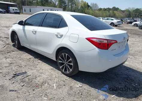 2017 Toyota Corolla Le z USA, uszkodzony, nr VIN 5YFBURHEXHP671453